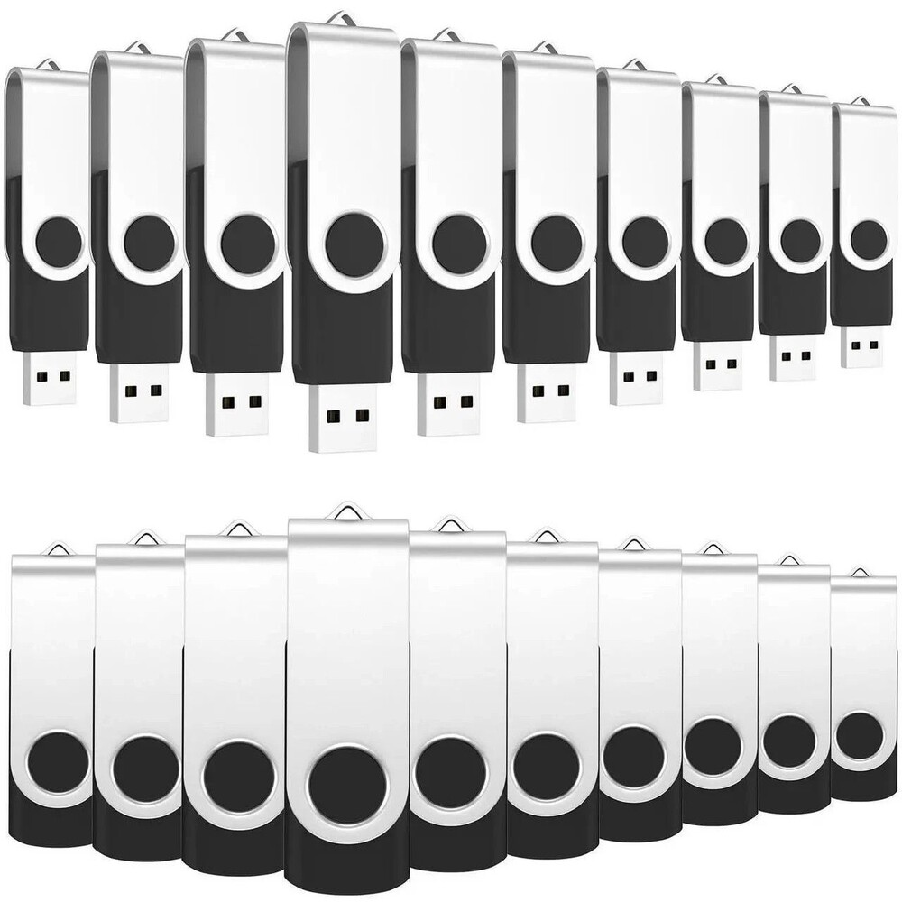 ABLAZE 512MB USB Flash Drive 100 Pack USB 2.0 Thumb Drives w 20 Lanyards Memory